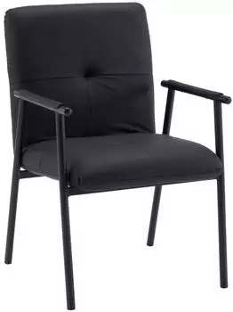 hjh Living Lifea Flex Polsterstuhl Kunstleder, klappbare R&uuml;ckenlehne (729515)