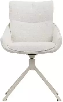 Massivmoebel24 JOLIE #02 Polsterstuhl Chenille beige (51-151-489-0038)