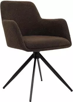 CLP Olema Esszimmerstuhl Teddystoff, braun