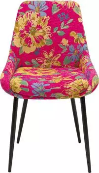 KARE Stuhl East Side Flower Fever, rosa (71133)