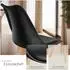 TecTake Frederikke Esszimmerstuhl 4er-Set, Scandi-Design, schwarz