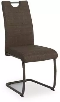 Harper HYERES Freischwinger Webstoff, gr&uuml;n (43x99x61cm)