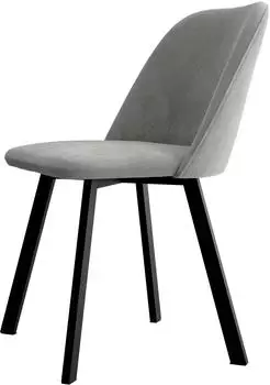Mirjan24 K109 Esszimmerstuhl Buchenholz, Velvetstoff, Metallbeine (K109)