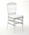 dazikemo Acrylglas-Stuhl mit Sitzkissen 89x40cm