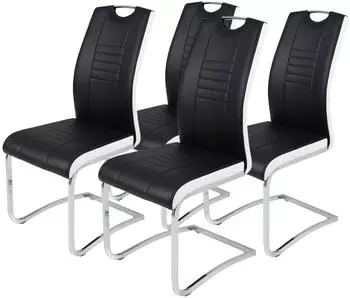 Hela Tabea Freischwinger 4er schwarz