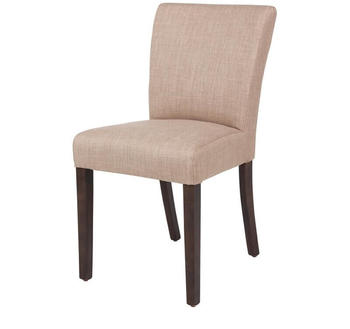 Bolero Burlap Chair Beige (Set of 2)