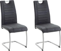 HELA Esszimmerstuhl "Ulla" (Set) 2 Stk.Schwingstuhl, 2 oder 4 St&uuml;ck