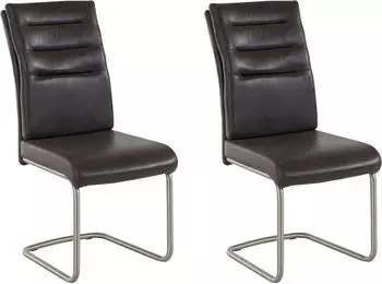 Hela Freischwinger Paula 2 Stk. vintage anthrazit