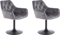 HELA Esszimmerstuhl "BIRTE" (Set) 2 Stk.Drehfunktion, als Einzelstuhl oder im 2er-Set