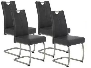 Hela Freischwinger Sophia S Set vintage anthrazit