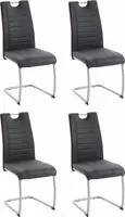 HELA Esszimmerstuhl "Ulla" (Set) 4 Stk.Schwingstuhl, 2 oder 4 St&uuml;ck
