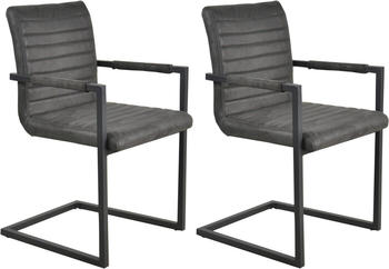 SIT Sit & Chairs 2er schwarz/anthrazit (02497-11)
