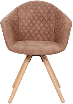 Kayoom Stuhl Chadwick 110 2er-Set Brau (OEUIA)