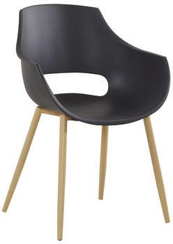 Kayoom Stuhl Alice 110 2er-Set schwarz (8WXCG)