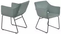 SIT Schalenstuhl "T-VELVET ARMCHAIR" (Set) 2 Stk.