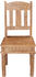 SIT Möbel 2er-Set Mango-Holz Schnitzereien natur 45x45x95 cm LAKADEE (13712-01)