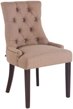 CLP Esszimmerstuhl Aberdeen Stoff antik taupe (310450)