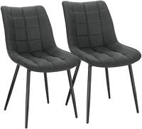 Esszimmerst&uuml;hle 2er Set, K&uuml;chenstuhl Wohnzimmerstuhl Mit R&uuml;ckenlehne, Polsterstuhl