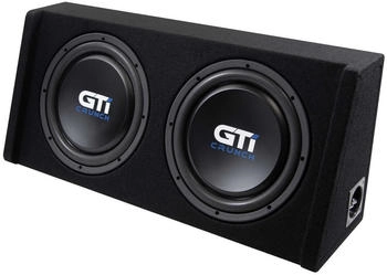 Crunch GTI300T 30cm Gehäusesubwoofer passiv mit AluCone Woofer und Passivmembran (GTI300T)