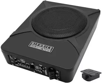 HiFonics VRX1000A Aktiv-Untersitz-Subwoofer 25cm 300W (VRX1000A)