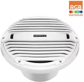 Hertz HMS 10 B2-LD-W Marine Passiv-Subwoofer 25cm 300W RMS, wei&szlig; (HMS 10 B2-LD-W)
