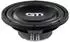 Crunch GTi104 Flachsubwoofer 25cm