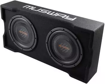 Musway MF210Q-4 Gehäusesubwoofer 2x25cm passiv (MF210Q-4)