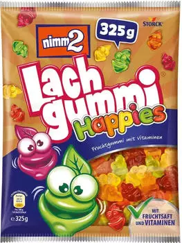 Nimm 2 Lachgummi Happies (325g)