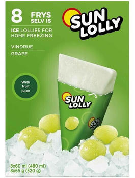 Sun Lolly Wassereis Traube (8er)