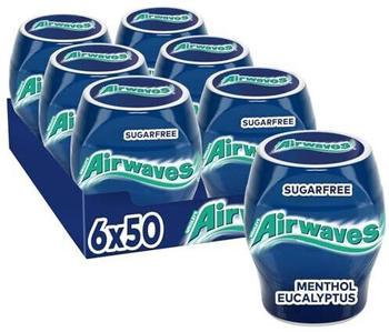 Airwaves Menthol & Eucalyptus Dose (6x50 Dragees)