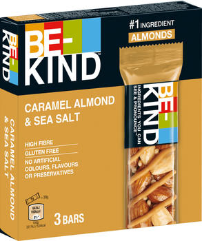 BE-KIND Caramel Almond & Sea Salt 3x30g