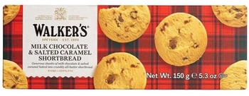 Walker's Milk Chocolate & Salted Caramel Shortbread 150g