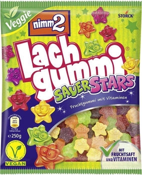 Nimm 2 Lachgummi SauerStars 250g
