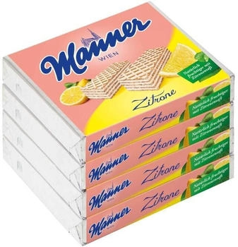 Manner Zitronen Schnitten 4x75g