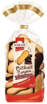 Schulte Biskuitzungen Zartbitter 200g