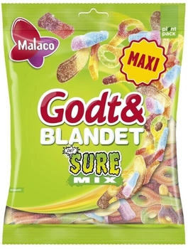 Malaco Godt & Blandet Sure Mix 325g