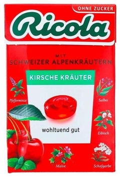 Ricola Kirsche Kräuter ohne Zucker 75g