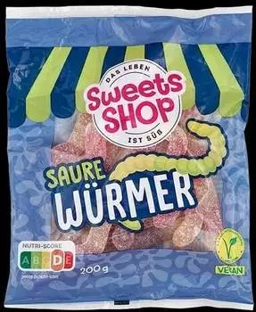 Sweets Shop Saure W&uuml;rmer