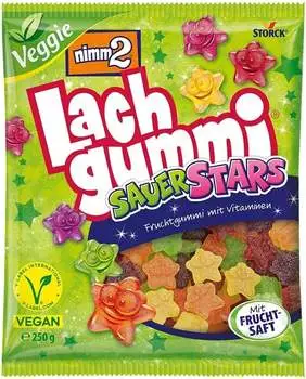 Nimm 2 Lachgummi Sauer Stars