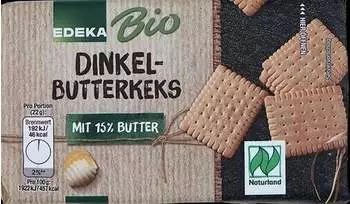 Edeka Bio Dinkel-Butterkeks, Naturland