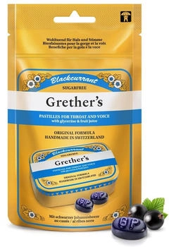 Grethers Blackcurrant Silber zuckerfrei Refill 110g