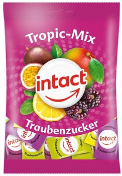 Intact Traubenzucker Beutel Tropic-Mix 75g