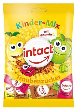 Intact Traubenzucker Beutel Kinder-Mix+Vitamin C 75g