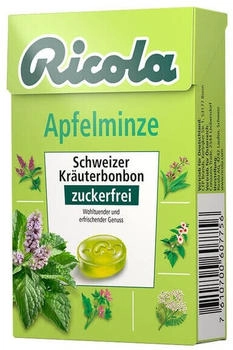 Ricola Ohne Zucker Apfelminze 50g