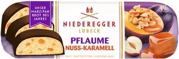 Niederegger Marzipanbrot Pflaume-Nuss-Karamell 125g
