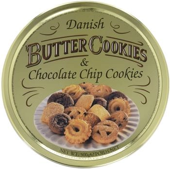 Continental Bakeries Danish Butter Cookies & Chocolate Chip Cookies 500g