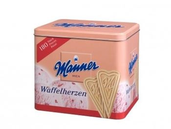 Manner Waffelherzen Dose 900 g