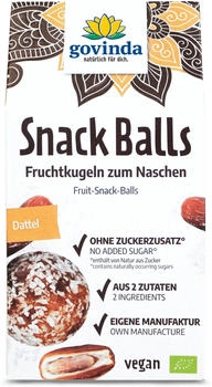 Govinda Snack Balls Dattel Bio 100g