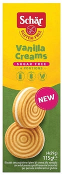 Schär Glutenfrei Vanilla Creams sugarfree 4x29g
