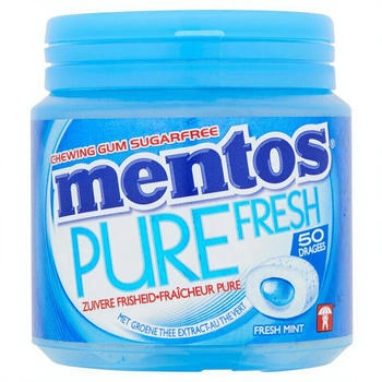 Mentos Kaugummi-Dose Pure Fresh FreshMint 100g